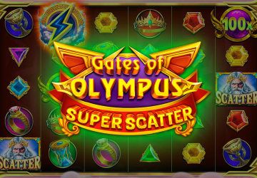 Автомат Gates Of Olympus Super Scatter в казино 1хСлотс